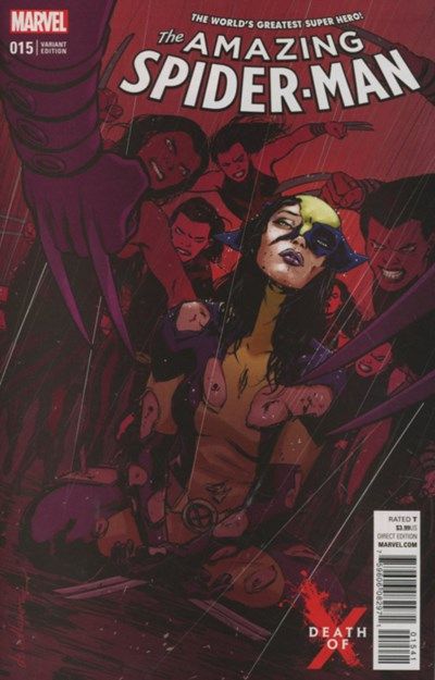 The Amazing Spider-Man, Vol. 4 #15B Death of X Variant