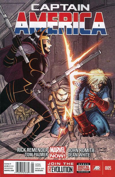 Captain America, Vol. 7 #5C Newsstand Edition
