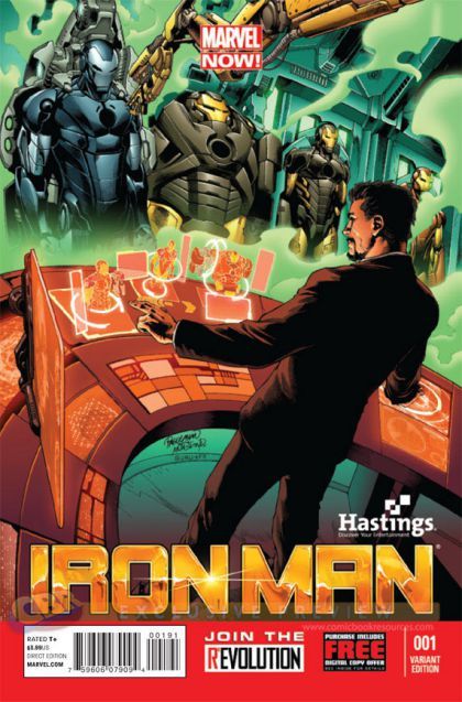 Iron Man, Vol. 5 #1I Carlo Pagulayan Exclusive Variant