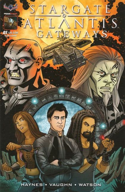 Stargate Atlantis: Gateways #1A Regular Matt Wieringo Cover