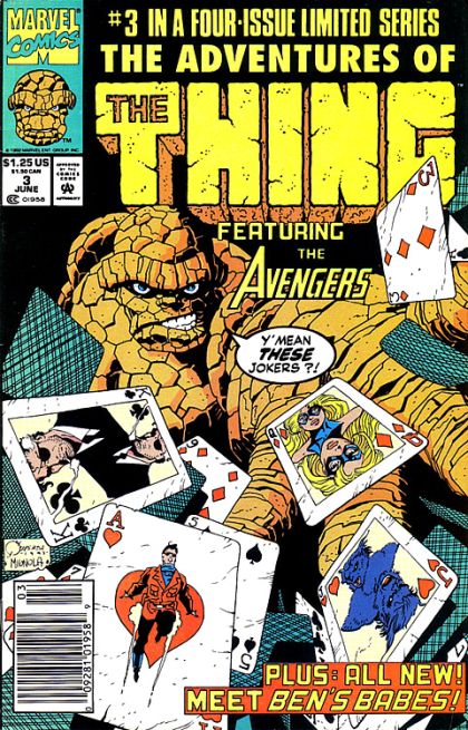 The Adventures of the Thing #3B Newsstand Edition