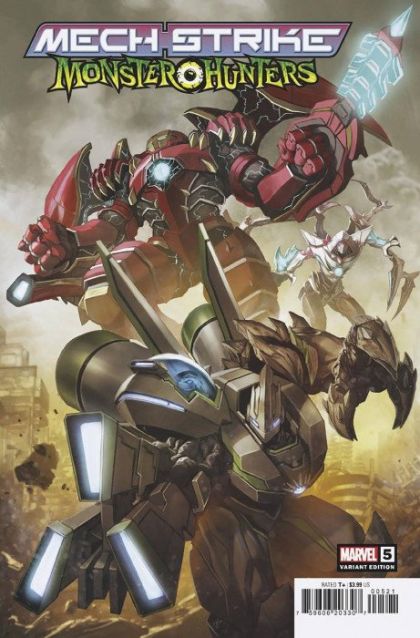 Mech Strike: Monster Hunters #5B Skan Cover