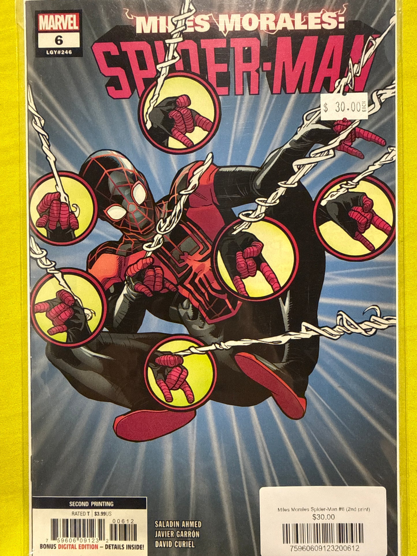 Miles Morales: Spider-man #6 Second printing