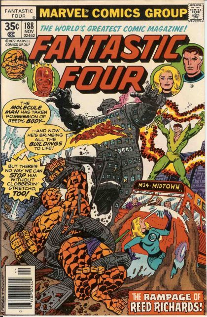 Fantastic Four, Vol. 1 #188B Newsstand Edition
