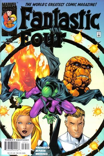 Fantastic Four, Vol. 3 #35A Carlos Pacheco Foil Regular