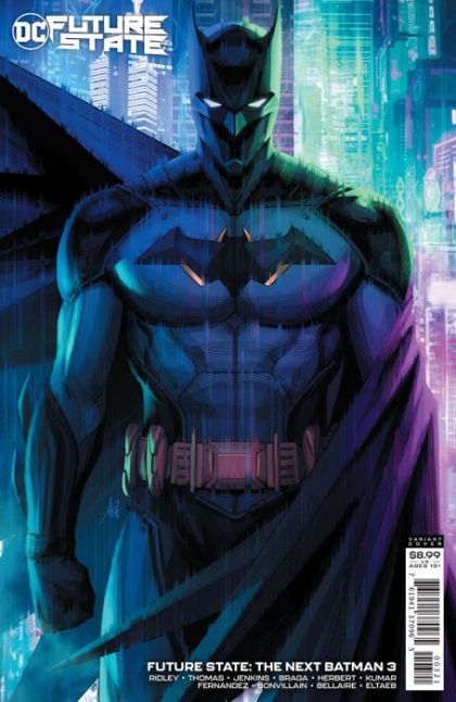 Future State: The Next Batman #3B Variant Stanley Artgerm Lau Card Stock Cover