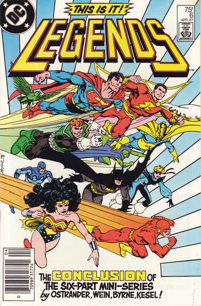 Legends #6B Newsstand Edition