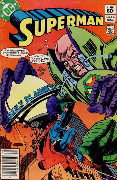 Superman, Vol. 1 #386B Newsstand Edition