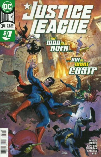Justice League, Vol. 3 #39A Tyler Kirkham Regular