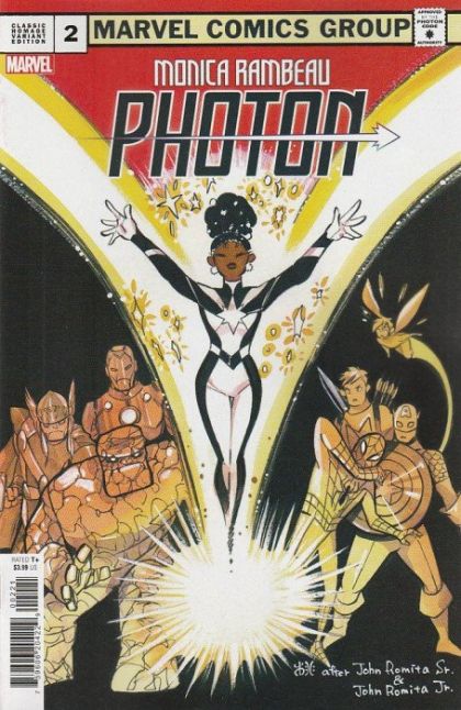 Monica Rambeau: Photon #2B Peach Momoko Classic Homage Variant
