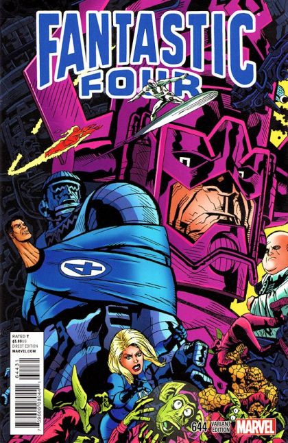 Fantastic Four, Vol. 5 #644C Michael Golden Connecting Variant Cover