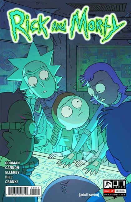 Rick and Morty, Vol. 1 #9A CJ Cannon Regular
