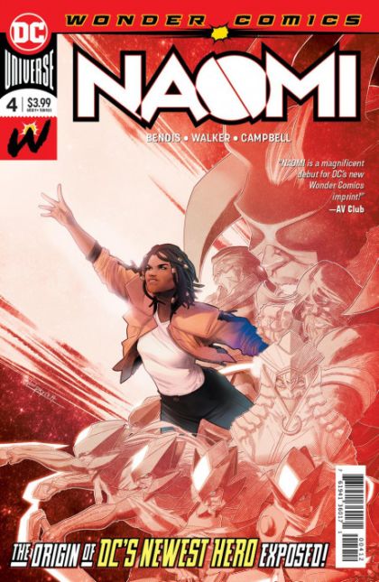 Naomi #4B 2nd Printing Variant Jamal Campbell Cover