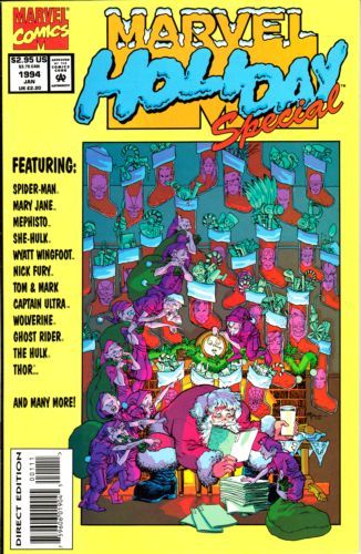 Marvel Holiday Special #1993A Direct Edition