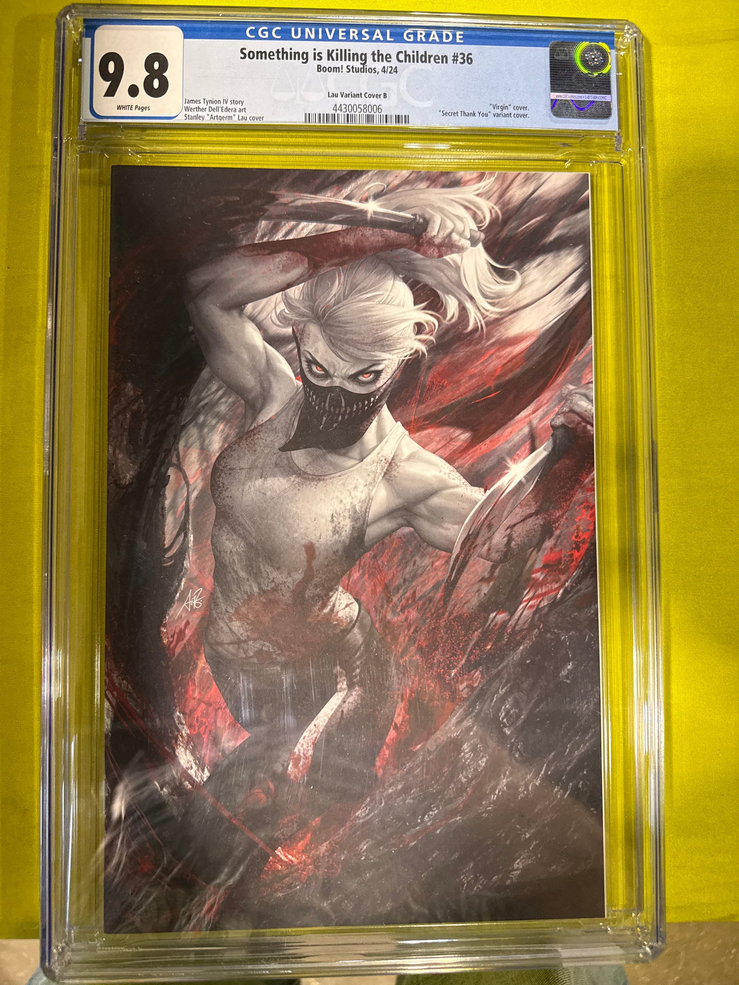 Something is Killing the Children #36 CGC 9.8