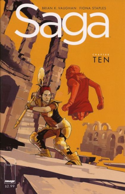Saga #10 Fiona Staples Regular Cover