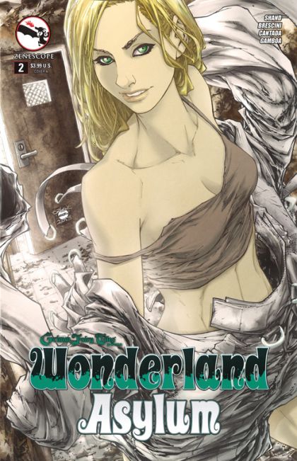 Grimm Fairy Tales presents: Wonderland - Asylum #2A Talent Caldwell Regular