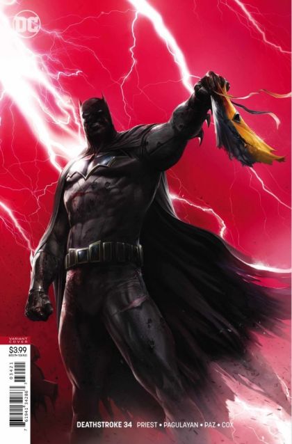Deathstroke, Vol. 4 #34B Variant Francesco Mattina Cover