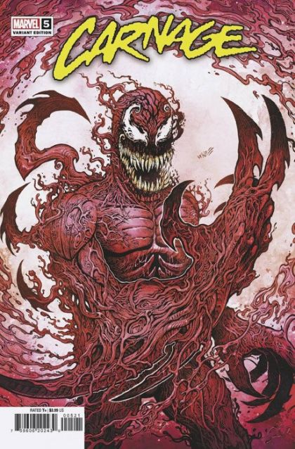 Carnage, Vol. 3 #5B Maria Wolf Variant