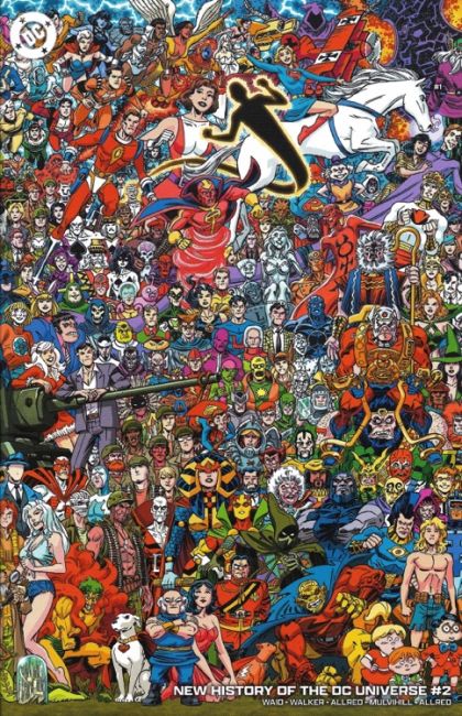 New History of the DC Universe #2G Scott Koblish Legacy Variant