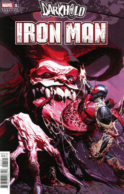 Darkhold: Iron Man #1B Variant Josemaria Casanovas Connecting Cover