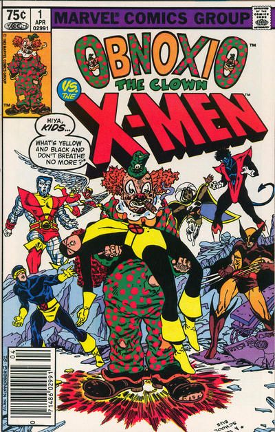 Obnoxio The Clown vs. The X-Men #1C Canadian Price Variant