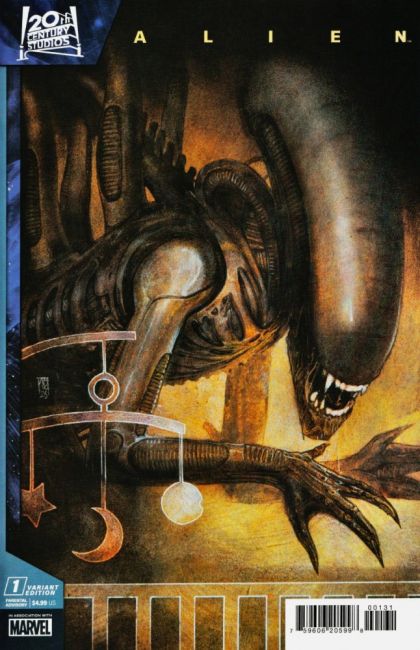 Alien, Vol. 3 (Marvel Comics) #1C Alex Maleev Variant