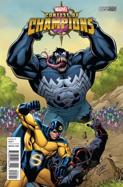 Contest of Champions (2015) #5B Variant Ron Lim Connecting E Cover