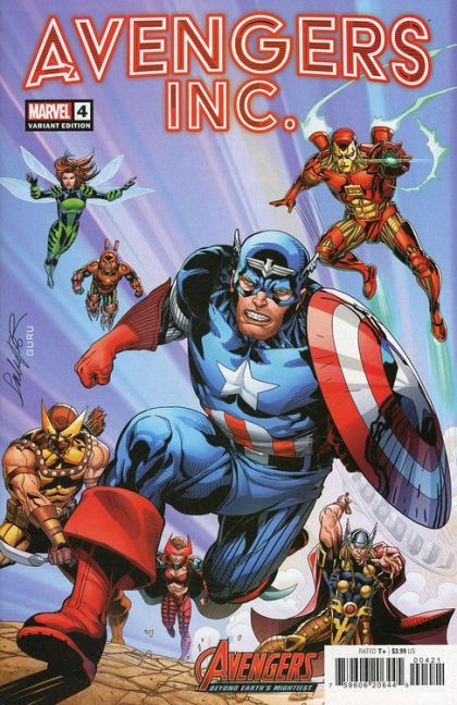 Avengers, Inc. #4B Salvador Larroca Avengers 60th Anniversary Variant