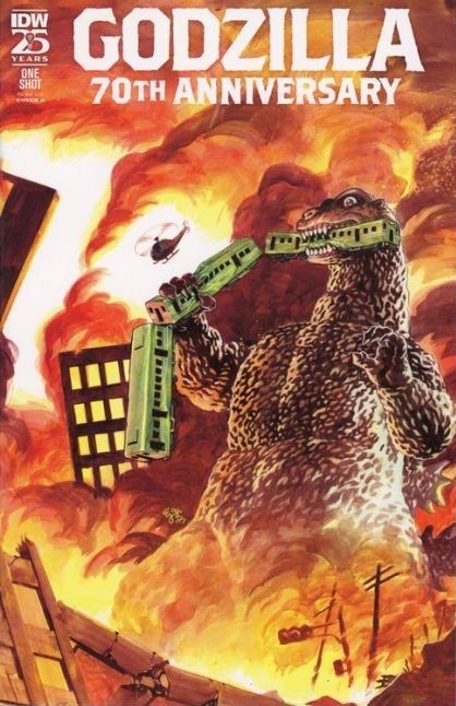 Godzilla: 70th Anniversary #1A E.J. Su Regular