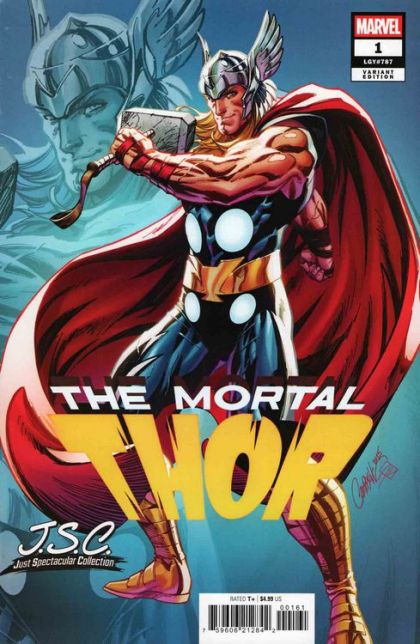 The Mortal Thor #1E J. Scott Campbell Just Spectacular Collection Variant