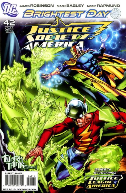 Justice Society of America, Vol. 3 #42A Mark Bagley & Jesus Merino Regular Cover