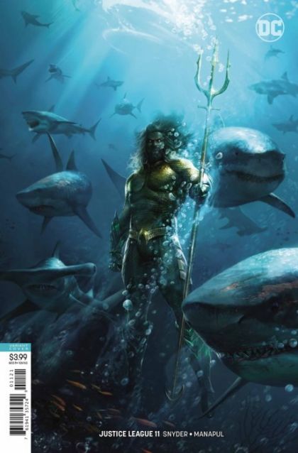 Justice League, Vol. 3 #11B Francesco Mattina Aquaman Movie Variant