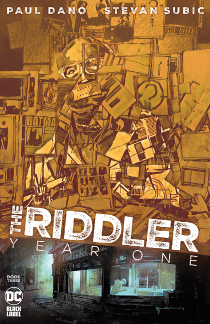 The Riddler: Year One #3A Regular Bill Sienkiewicz Cover