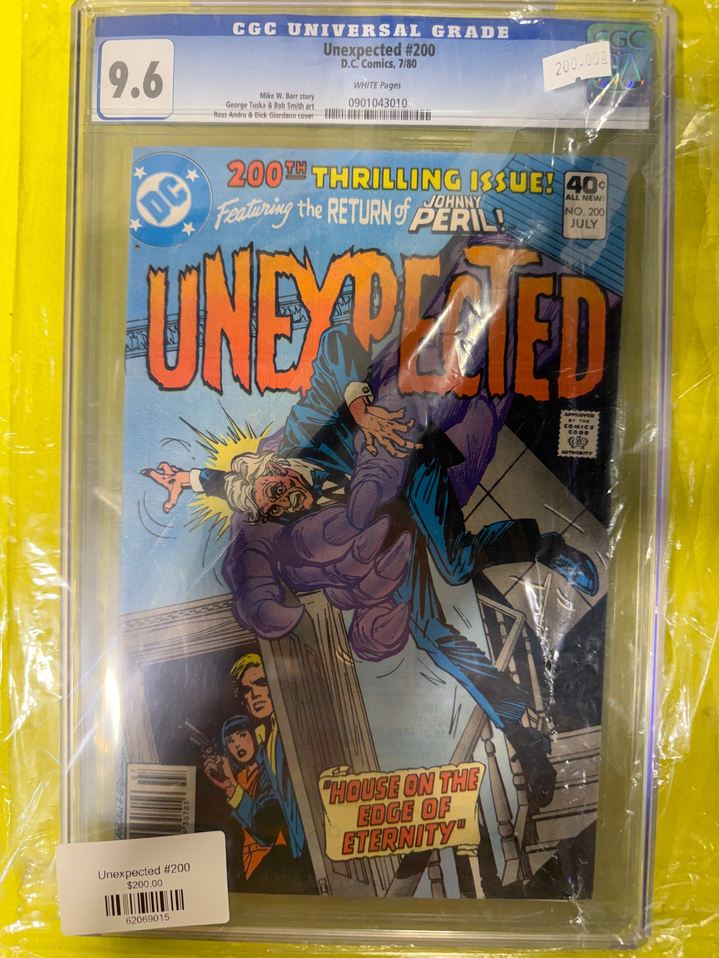 Unexpected #200 CGC 9.6