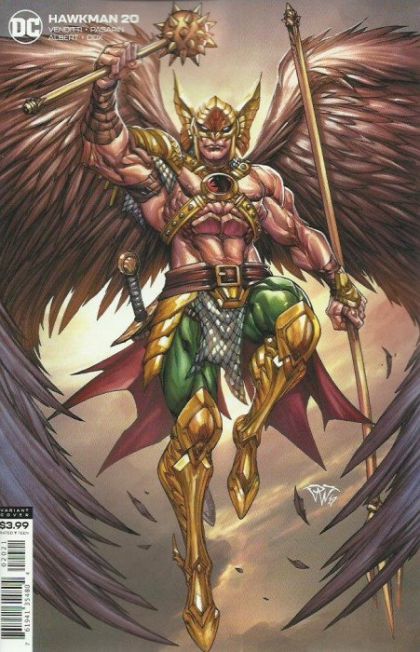 Hawkman, Vol. 5 #20B Variant Paolo Pantalena Cover
