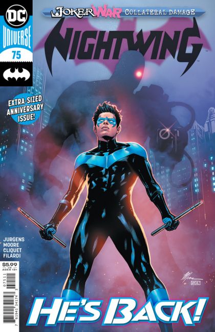 Nightwing, Vol. 4 #75A Regular Travis Moore Cover