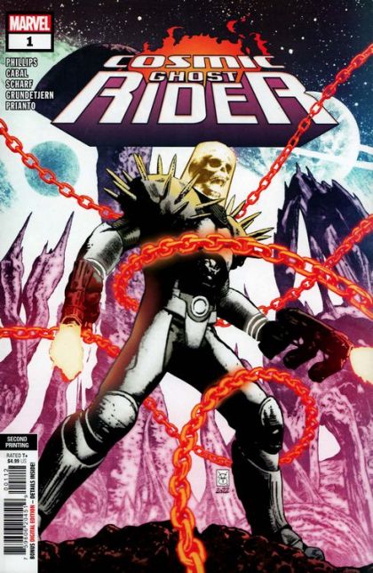 Cosmic Ghost Rider, Vol. 2 #1M 2nd Printing Valerio Giangiordano