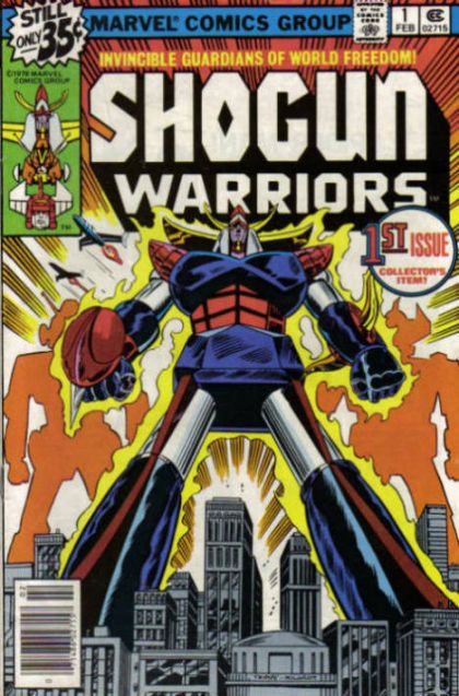 Shogun Warriors #1B Herb Trimpe & Al Milgrom Regular Edition Cover