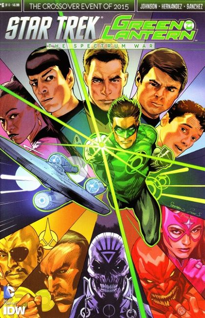 Star Trek / Green Lantern #6A Regular Stephen Mooney Cover
