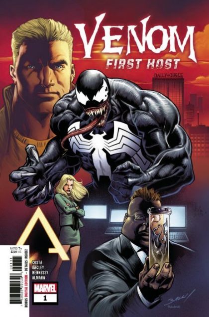 Venom: First Host #1A Regular Mark Bagley Cover