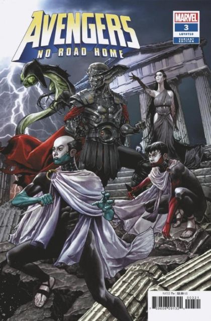 Avengers: No Road Home #3B Mico Suayan Connecting Cover