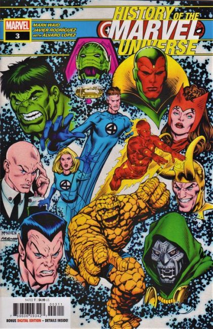 History of the Marvel Universe, Vol. 2 #3A Regular Steve McNiven Cover