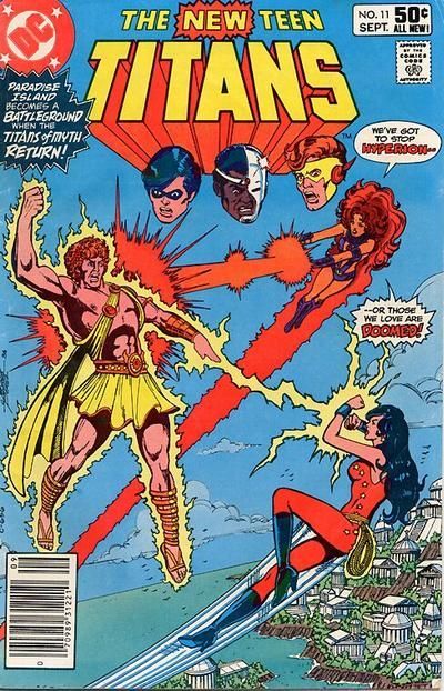The New Teen Titans, Vol. 1 #11B Newsstand Edition
