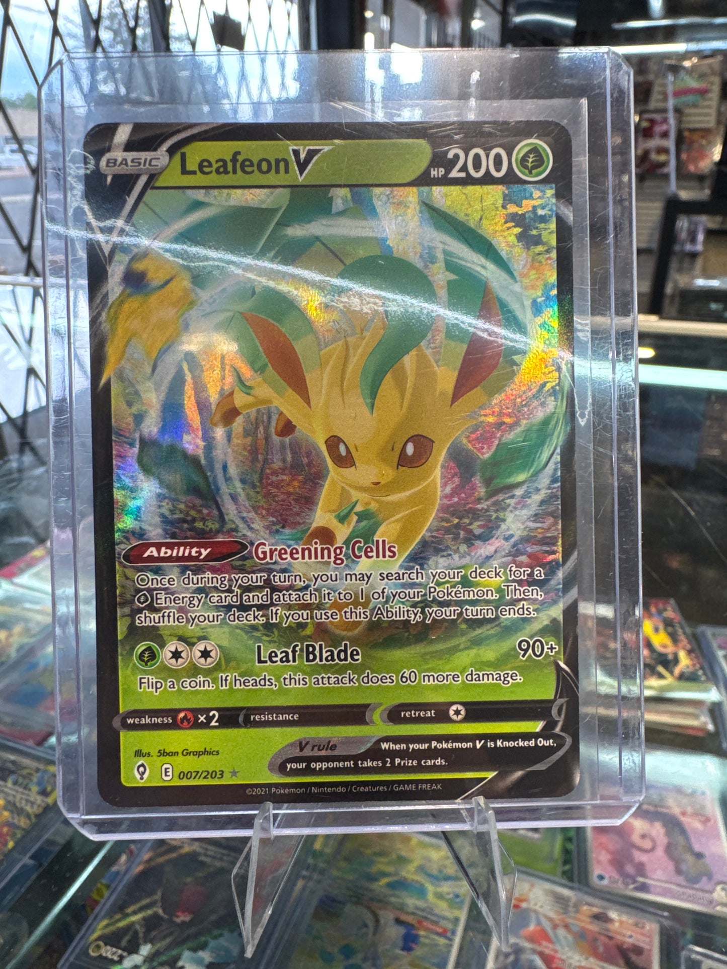 Leafeon V 007/203