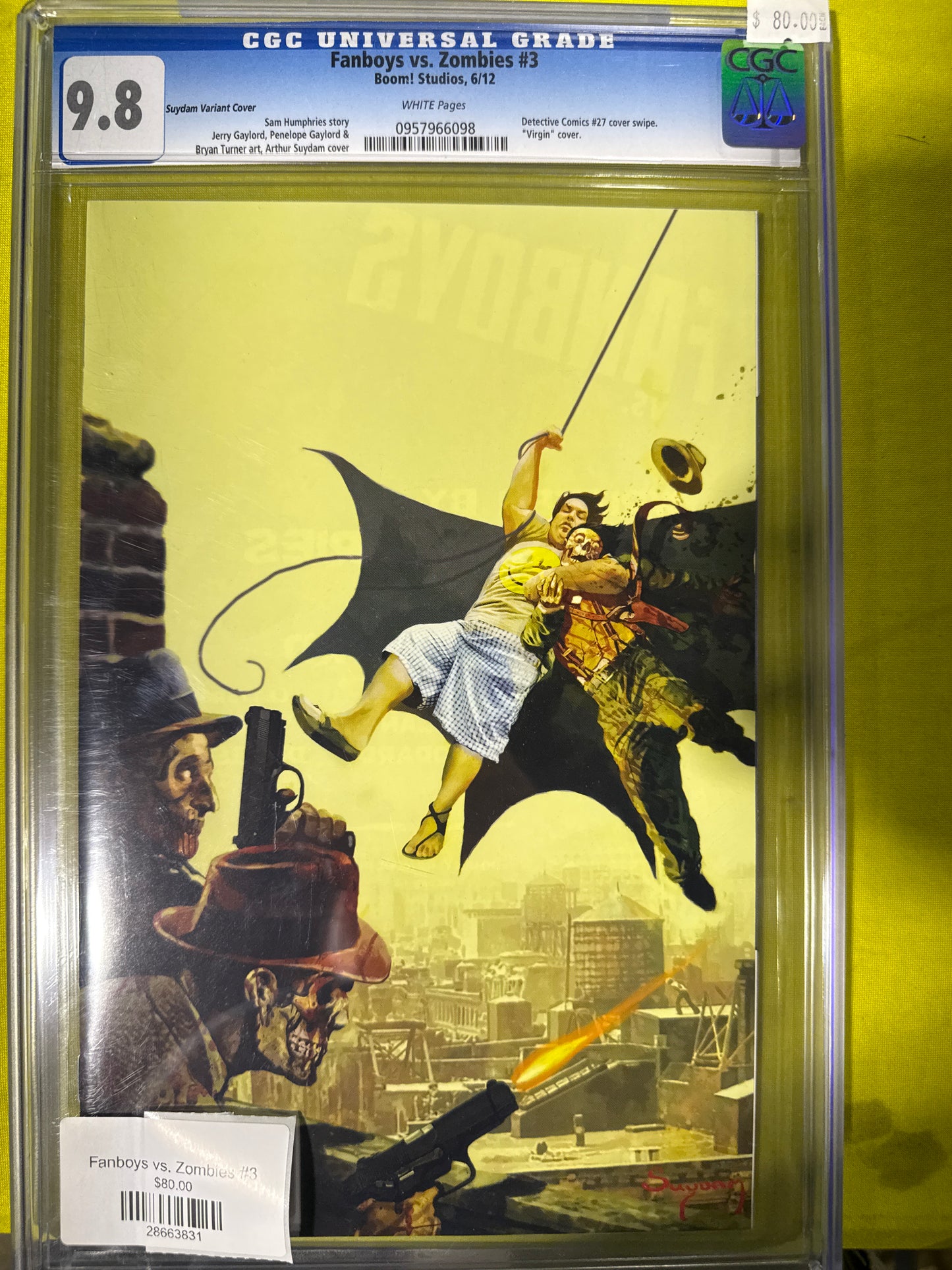 Fanboys vs. Zombies #3 CGC 9.8