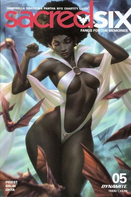 Sacred Six #5E Variant Derrick Chew Cover