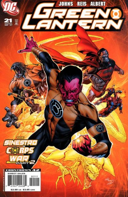 Green Lantern, Vol. 4 #21A Reis Ivan Regular