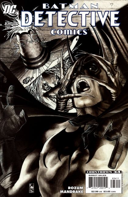 Detective Comics, Vol. 1 #836A Direct Edition