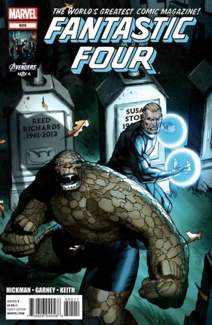 Fantastic Four, Vol. 3 #605A Ron Garney Regular Cover